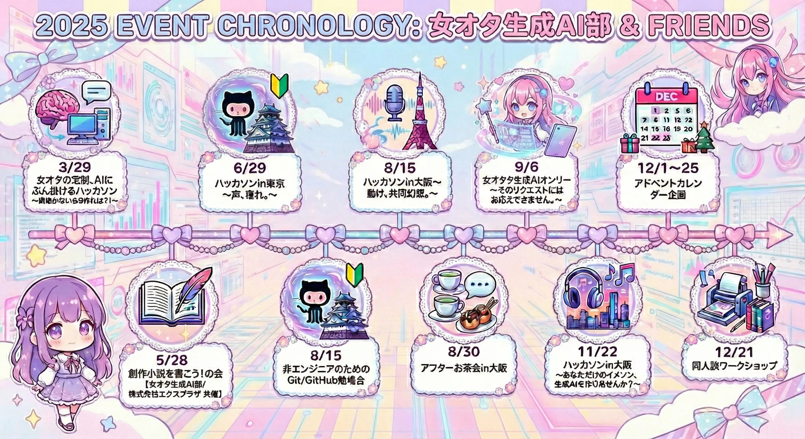 女オタ生成AI部 2025まとめ
