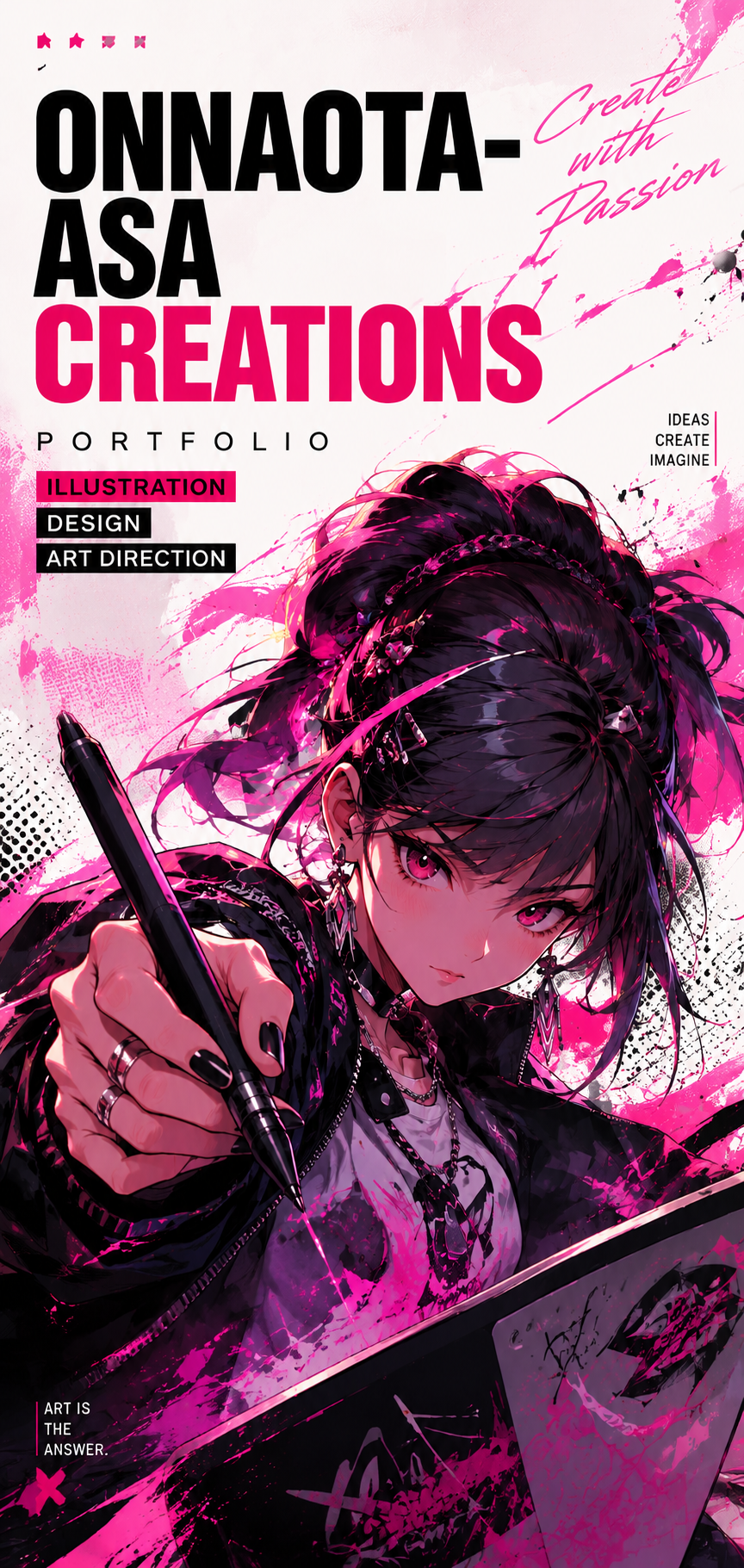 ONNAOTA-ASA CREATIONS — Illustration, Design, Art Direction